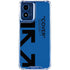 Black and Blue Arrows Moto G 5G (2024) Clear Case